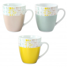 BRUSH SHABBY TAZZA MUG 330CC ASS (36pz)